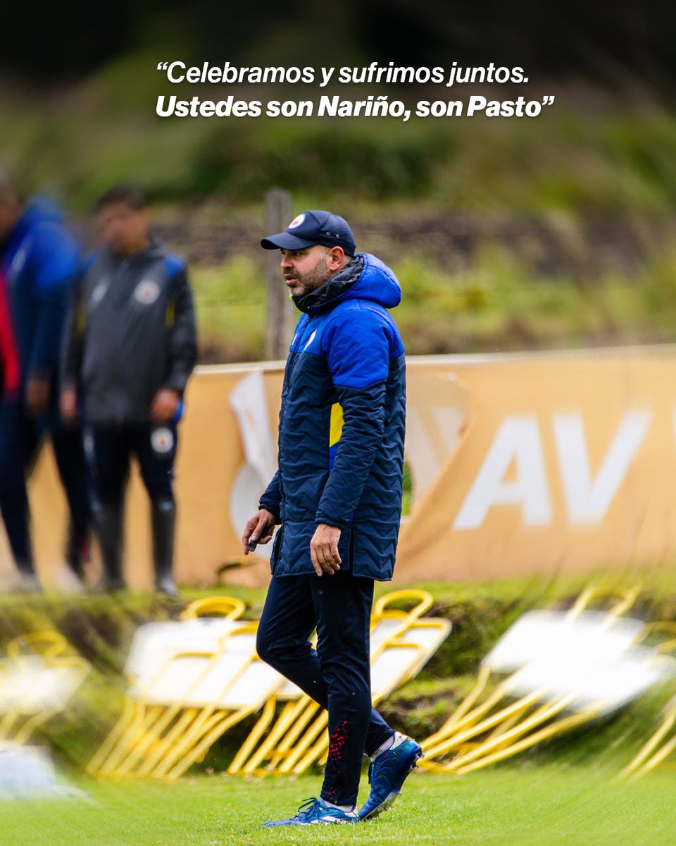 Celebramos y sufrimos juntos. Ustedes son Nariño, son Pasto