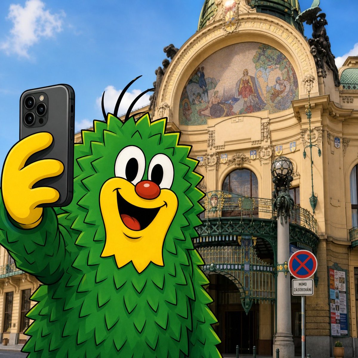 Durian2069's tweet photo. Ahoj @EthPrague fam! 

You can smell that I’m coming already can you?

Spots quickly running out, soon you’ll need to get someone to smuggle YOU into the event 😉 https://t.co/gJcYsMYzUK