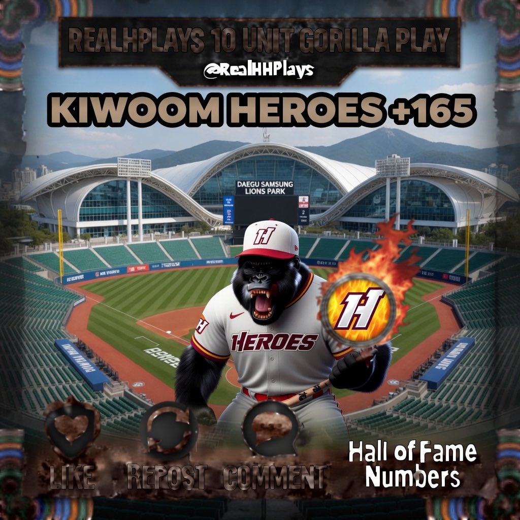 KBO ⚾️ Wednesday 
#GamblingCommunity
#GamblingX
#GamblingTwitter
#KBO
