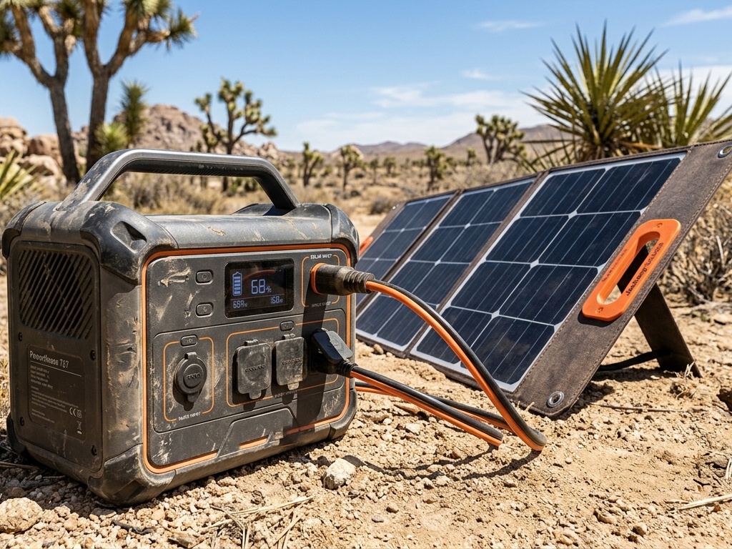 OutdoorDock's tweet image. Powering your journey shouldn't be a struggle. 🔋 When choosing a portable power station, focus on 3 things: Battery chemistry (LiFePO4 is king), Port variety, and Solar recharge speed. Stay powered, stay free. #PortablePower #OffGrid #TechTips
