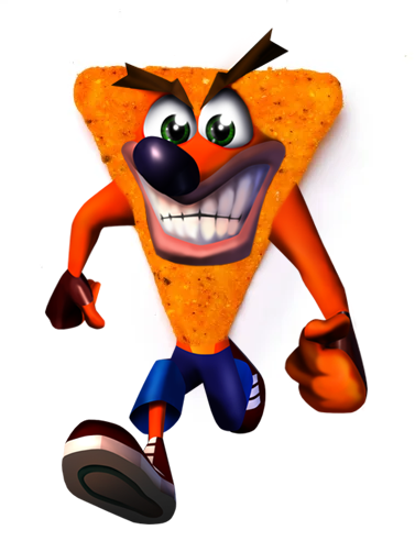 HarrisonTheHutt's tweet photo. Unaltered picture of Crash Bandicoot https://t.co/6j8xW74DkZ