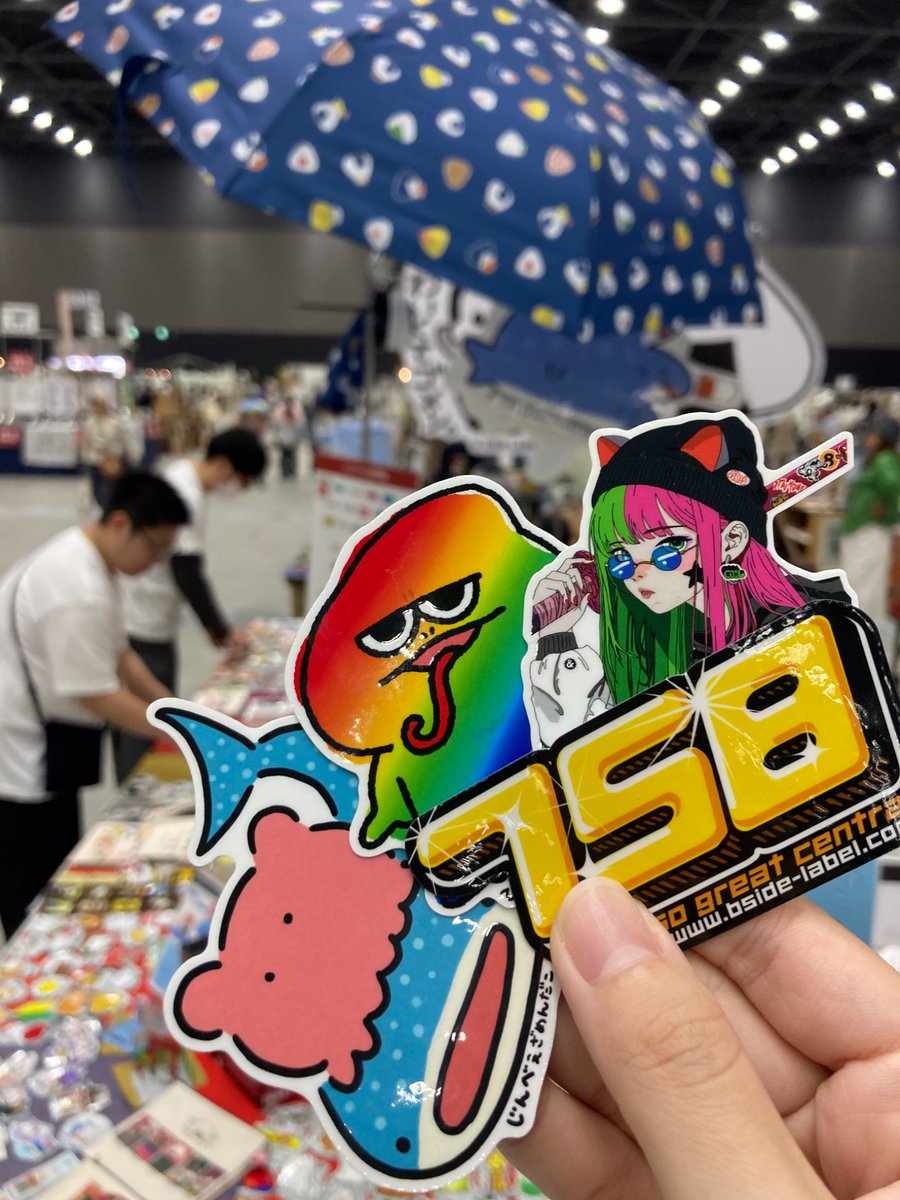 クリエーターズマーケット宣伝販売』 場所 ポートメッセなごや 1号館