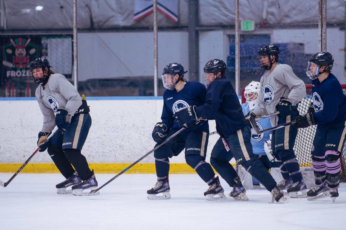 jogathletics's tweet photo. The look of the @wwuicehockey team putting in the hours on the ice!

📷: @natkb.jpg

#practice #hockeyteam #hockey #jersey #practicejersey #trainingjersey #joinourgame https://t.co/lIrgz8rgsm