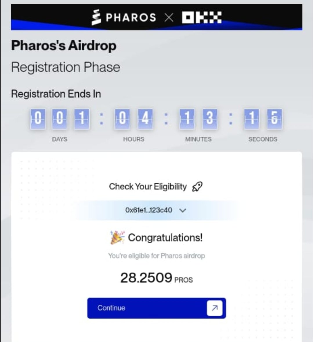 reeyakafle2's tweet photo. I joined pharos testnet 353 days ago and at one moment I was totally offline for  months.

Last month I opened my pharos and I saw that my point and level is very low so I try to grind make  19k - 20k points.

And got this reward , thank you @Kiwi_Nod @Pharos_FDN https://t.co/ufj2HdJLJX