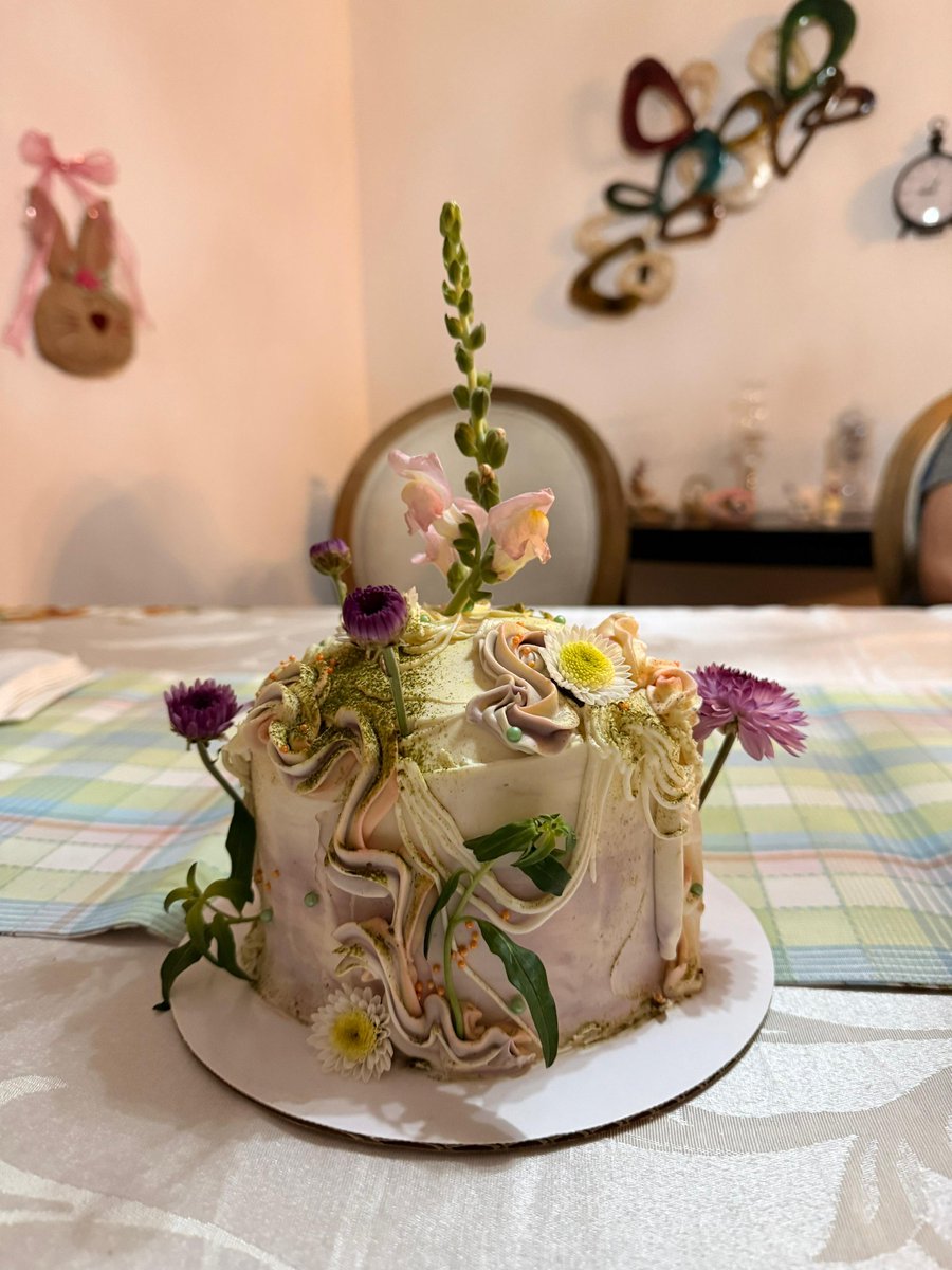 Miren qué lindo y delicioso pastel