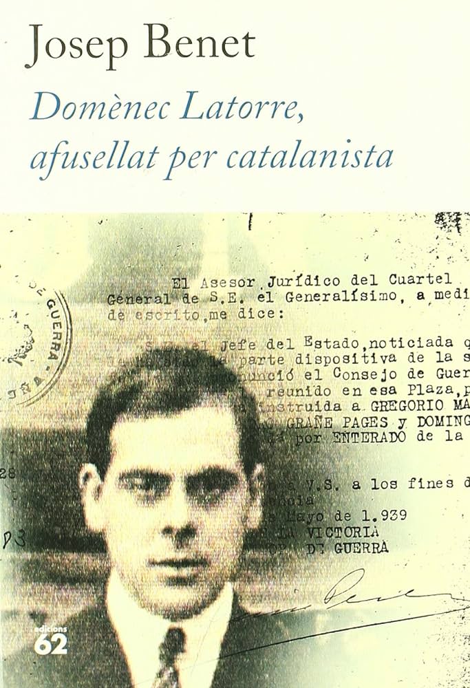 deleslletres's tweet photo. Denunciat per companys de feina, van fer servir de prova el diari personal de la seva filla Montserrat.
Víctima d'un consell de guerra sota l'acusació d'independentista va ser assassinat al Camp de la Bota el 6 de maig de 1939.
Domènec Latorre, afusellat per catalanista. https://t.co/2e46tIjcKD