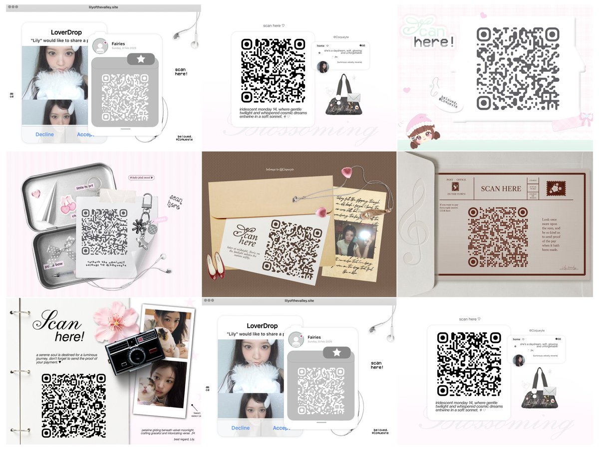 Coqueyte's tweet photo. special 5.5 all catalogue qr deco di aku diskon 20% yah :3 berlaku sampai tanggal 8 meiii https://t.co/RECTEr0v4W
