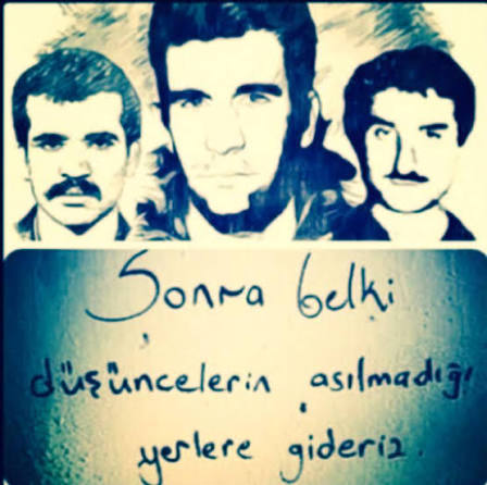 susamuruuu's tweet photo. Baba Hıdır İlyas kıssadan hisse söylerdi
Darağacına tahta veren çınar bir gün anlar
Bayrağı taşıyan düşerse onu taşırlar
Son yoksul çocuğun yüzü gülünceye kadar.
Onat Kutlar
#6Mayıs1972 
#DenizYusufHüseyin https://t.co/sj7wWCK2em