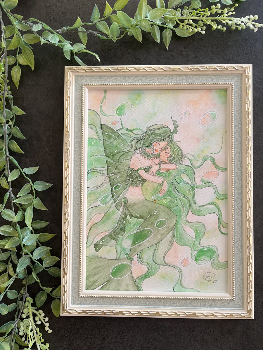 ＊花織＊装飾果実は色褪せない🍏メンズキャンバス展🖼️ tweet media