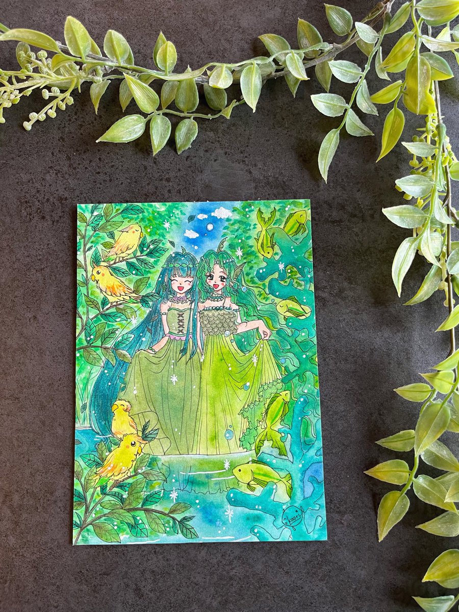＊花織＊装飾果実は色褪せない🍏メンズキャンバス展🖼️ tweet media