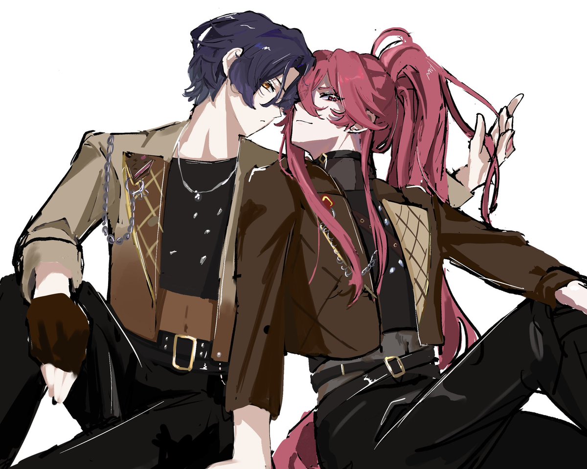 Buran___033's tweet photo. チトと望 https://t.co/hIKRPMiyef