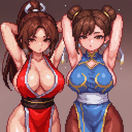 SaltCoreArt's tweet photo. Double Trouble. 🥷

#chunlee #streetfighter https://t.co/mXYH1CSVLn