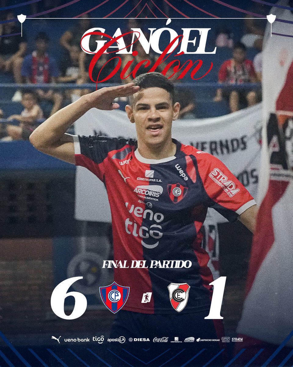 🏟️ ¡Final del partido!

💙❤️¡VICTORIA DEL CICLÓN!💙❤️

6-1| #CCPxESC

🔵🔴 #𝑳𝒐𝒔𝑫𝒖𝒆𝒏̃𝒐𝒔𝑫𝒆𝒍𝑭𝒖𝒕𝒔𝒂𝒍 🏆🔟