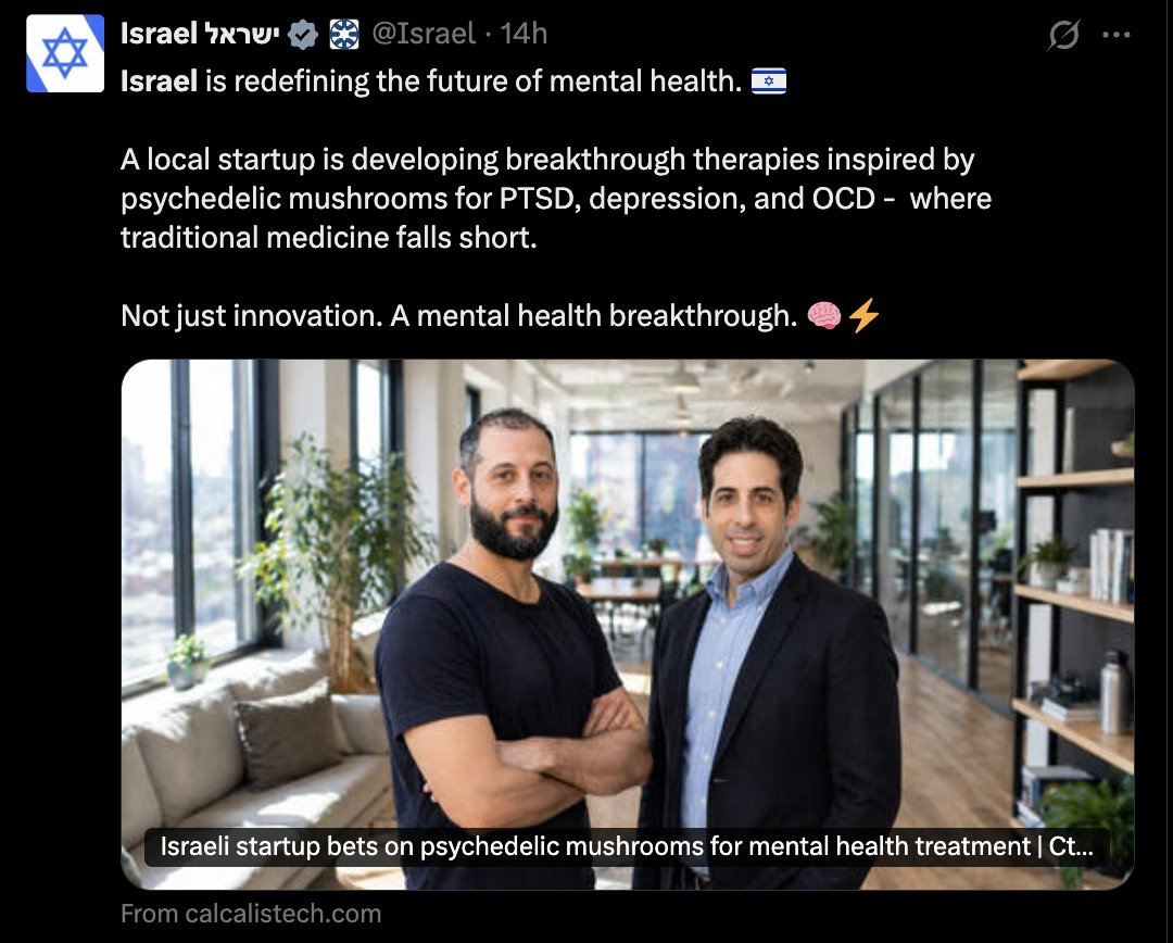 Dr_FACTS_PhD's tweet photo. While enemies build terror tunnels, #Israel builds the future. #Cancer treatments. Cybersecurity. #Water technology. #AI breakthroughs. A nation smaller than New Jersey is changing the world for the better. That's what happens when u choose life over death
https://t.co/2w5EoEoQUj https://t.co/2QMNkafANa