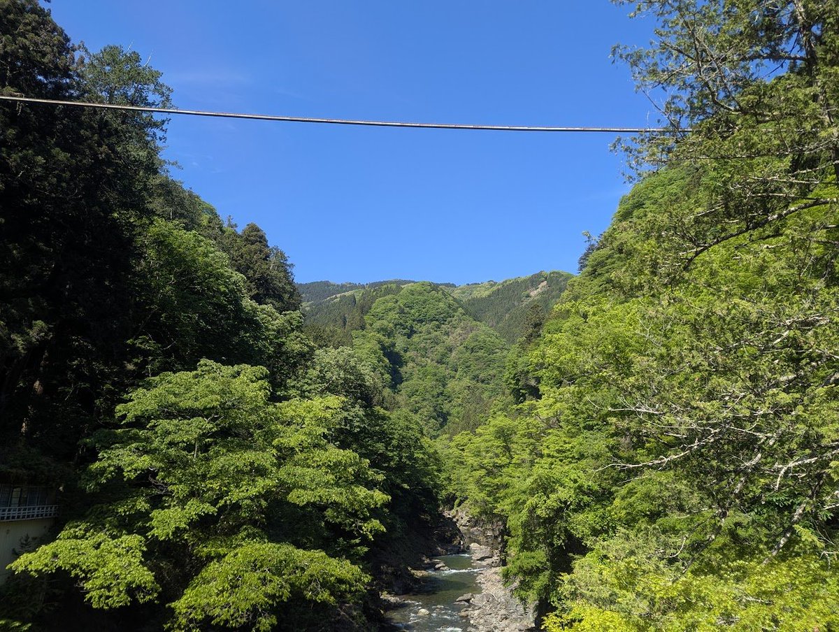 authen89's tweet photo. GWの三峯神社、車より歩いたほうが早いかもしれない。

5月5日の朝8:30ごろ、僕らは大輪登山口から徒歩で出発。

同じ時間に横を通った定期便バスが、僕らが13時ごろ三峯神社に着いた時点で、まだ渋滞で到着していませんでした。

※徒歩ルートは登山道です。装備と時間の余裕は必須。 https://t.co/n0sq0UFDwd