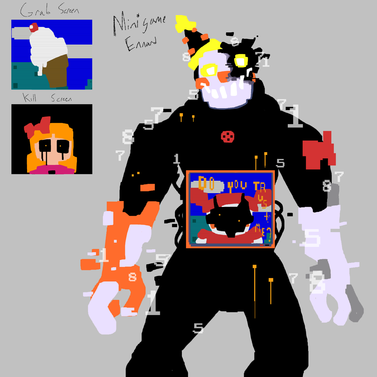 Smoompl's tweet photo. #bitebynight
fun little thing i did while i was bored 
based on 8-bit baby's haywire from ar https://t.co/dfooVH8gXQ
