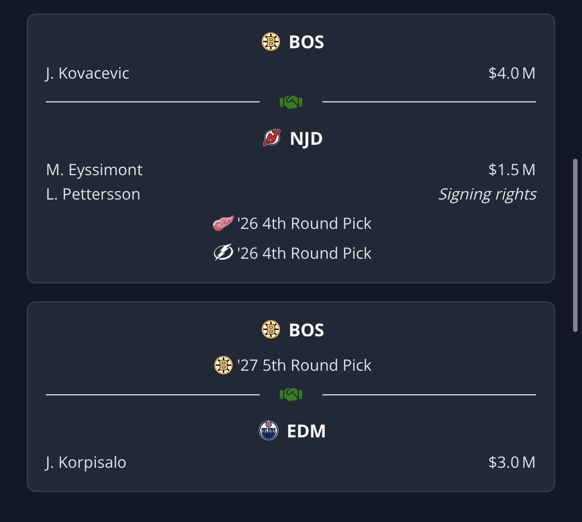 Make a real push #NHLBruins
