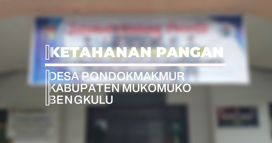 Sultan_Amin01's tweet photo. Desa Pondok Makmur, Kabupaten Mukomuko, Bengkulu membuat langkah nyata menjaga ketersediaan pangan dan memperkuat ekonomi desa.
@YandriSusanto
#KementerianDesaPDT
#BPSDMKementerianDesaPDT
#MenjagaKetahananPangan
#KerjasamaBUMDesaKDMP
#KerjaPendampingDesaBerdampak https://t.co/21ZU6AAIXt