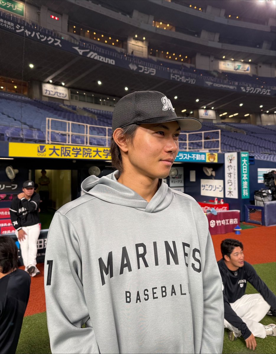 千葉ロッテマリーンズ 広報室 tweet media