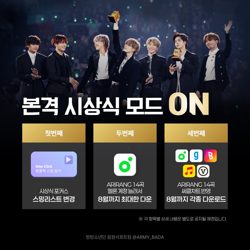 방탄소년단 음원서포트팀 tweet media