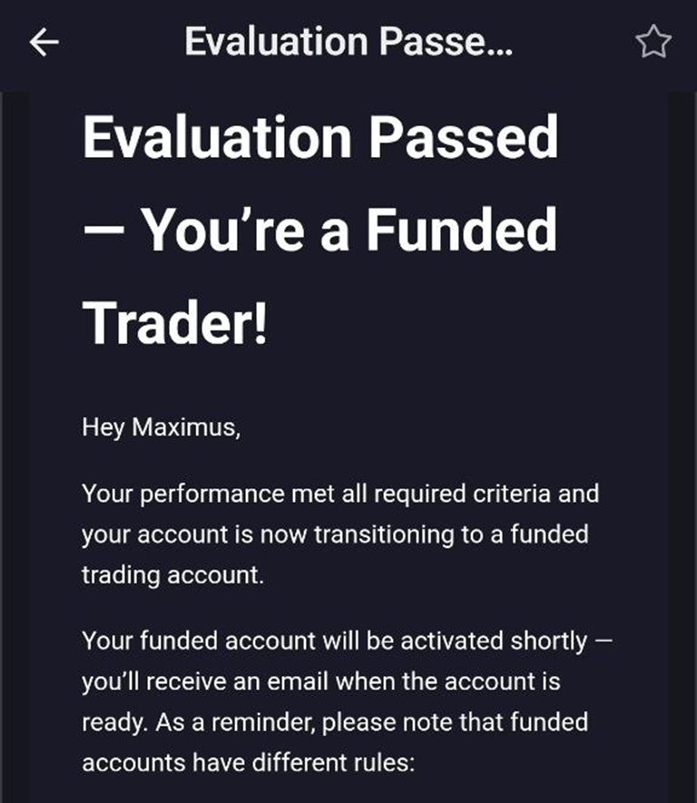 MaximusProfit's tweet photo. Double win day on @VantaTrading 🔥
Passed the Crypto challenge earlier today… and just now passed the FX evaluation too!
Two funded accounts in one day. Screenshots attached.
This is the exact moment I’ve been waiting for. Real capital access after years of trading/losing my own money. Now the real journey begins.
I’m going to document every step publicly: the scaling process, the psychology, the wins, and the mistakes.