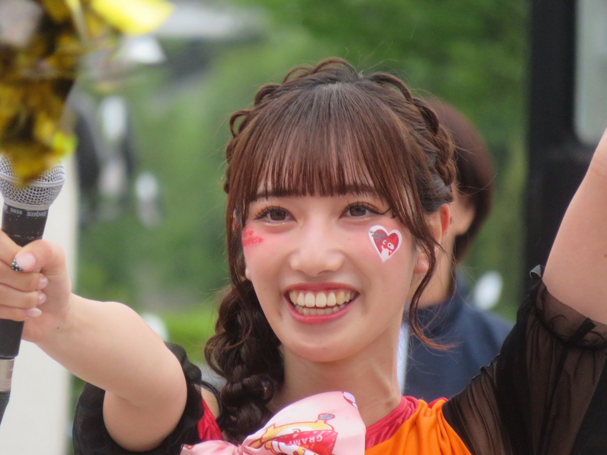 fukagasista's tweet photo. この笑顔…今日は勝ったな
#チアグランパス #MIYUI https://t.co/YPtg9uxQkh