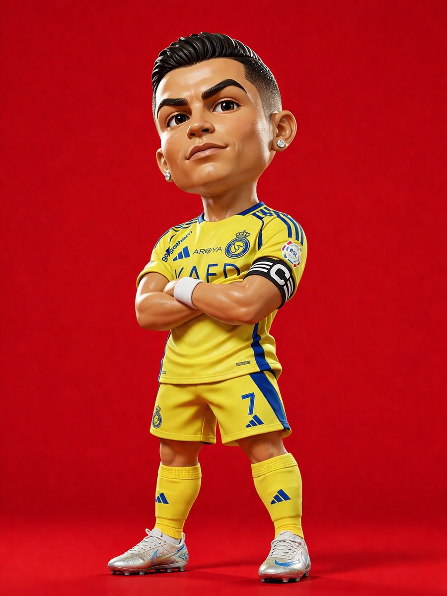 Pixar-style 3D Cartoon Football Player Character