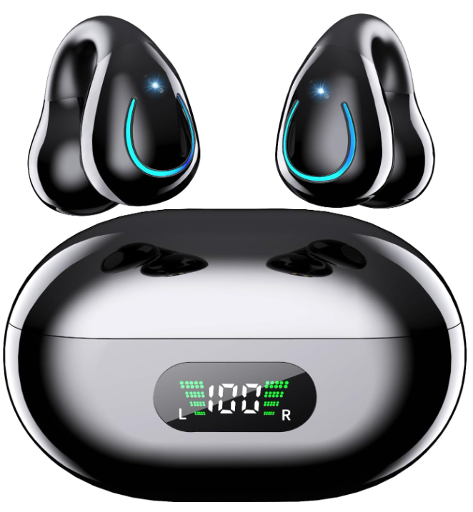 EUQQEarbuds's tweet photo. 🖤✨ Cool Black Open-Ear Earbuds ✨🖤
🎧 Immersive sound with deep bass &amp; clear calls
🔋 8hrs/charge, 30+hrs total with LED display
👆 Smart touch control + glowing cool LED light
🏃 Clip-on design for all-day secure &amp; comfortable fit
📶 Stable Bluetooth 5.3 connection https://t.co/fCXz9ldSEF