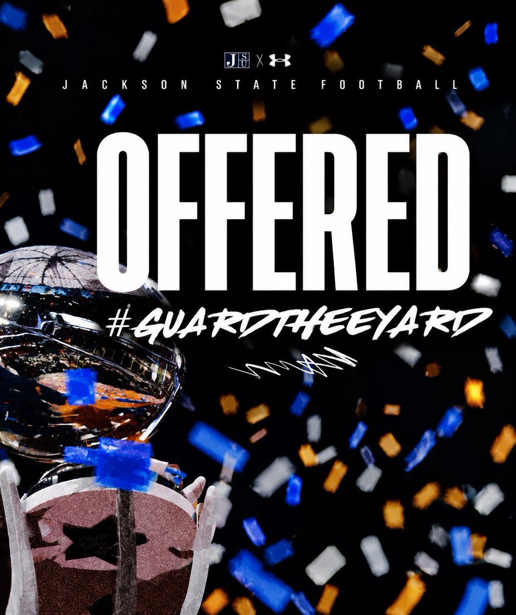 Jon13_Taylor's tweet photo. I am BLESSED and HONORED to announce that I have just received my 1st D1 offer from @gojsutigersfb #THEEILOVE #AGTG

@RHSTitans @blake_levine @CoachTMc https://t.co/MtEAxJc0vs