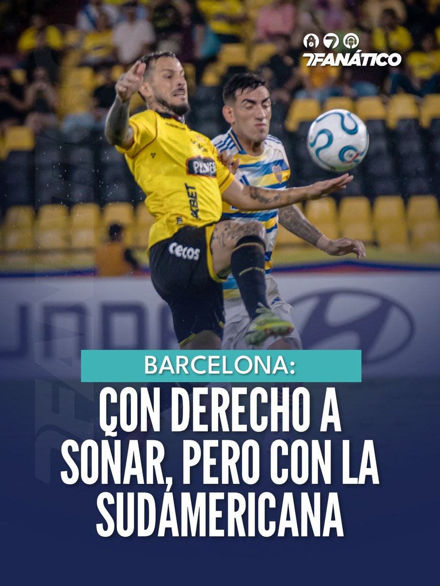 FanaticoEc_'s tweet image. #Fanático I #Video Barcelona consiguió su primera victoria de Copa Libertadores. Derrotó a Boca Juniors en el estadio Monumental.
#LéaloenET: is.gd/fqu78N