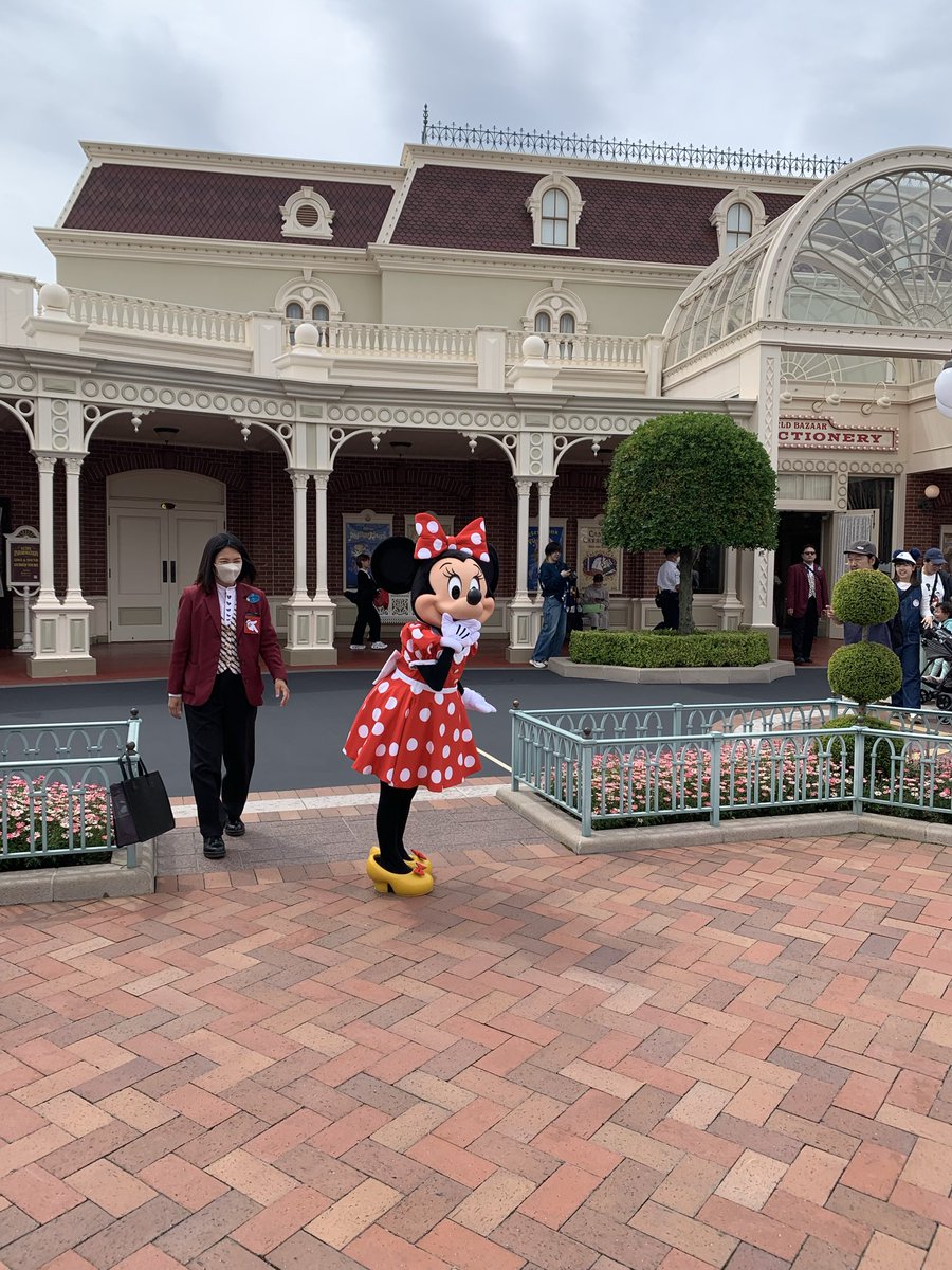 Mickeysensei60's tweet photo. グリーティング幸せ✨
 #TDR_now https://t.co/V6oQxGdsyz