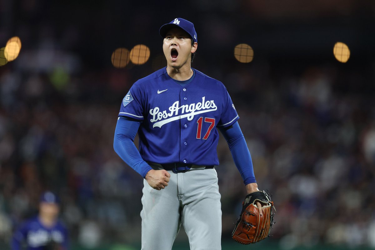 Shohei Ohtani has now made six starts this season:

7 IP, 2 ER, 8 K vs. Astros (didn’t hit)
6 IP, 1 ER, 9 K vs. Marlins (didn't hit)
6 IP, 0 ER, 7 K vs. Giants
6 IP, 1 ER, 10 K vs. Mets (didn't hit)
6 IP, 0 ER, 2 K vs. Blue Jays
6 IP, 0 ER, 6 K vs. Guardians

He has a 0.97 ERA.