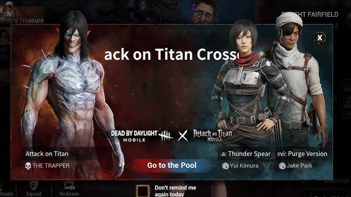 capybaraaaaao's tweet photo. @fortnite I don't understand why you don't bring back skins that so many people want. @DeadbyDaylight does it well; they got new cosmetics with Aot, and you can still buy Resident Evil cosmetics... https://t.co/Kzvv1L3zej