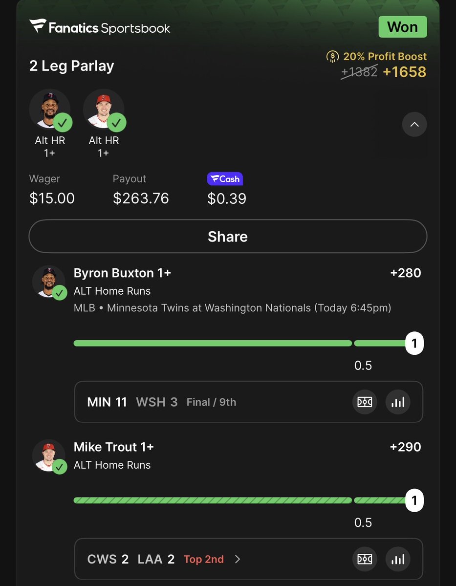 JonesyTrendz's tweet photo. And that’s why you always play your straights and round robin 💯✅

What @BigDawgBanna say? Y’all mfs who don’t round robin too rich for me 😂😂 gotta be crazy to think I’m leaving money on the table 🫡

+270 ✅
+310 ✅
+1658 ✅

See y’all tomorrow 📈🤞🏽 #GamblingX https://t.co/NGxjvJez5I