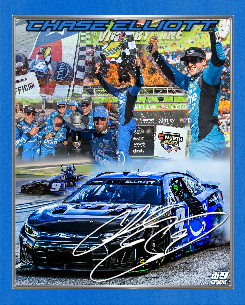 di9Designs's tweet photo. We interrupt your evening with a Special Delivery from Texas!!  

#Di9 #PrimeTime #NASCAR https://t.co/T4Mtj4zezH