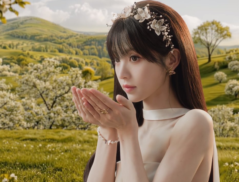 pdcwkmi's tweet photo. : สวย 😭 สวยมาก แป๋วสวยมาก 🫵🏻🐱🎀

#เถียนซีเวย , #TianXiwei , #田曦薇 https://t.co/9gr4UUTPC1