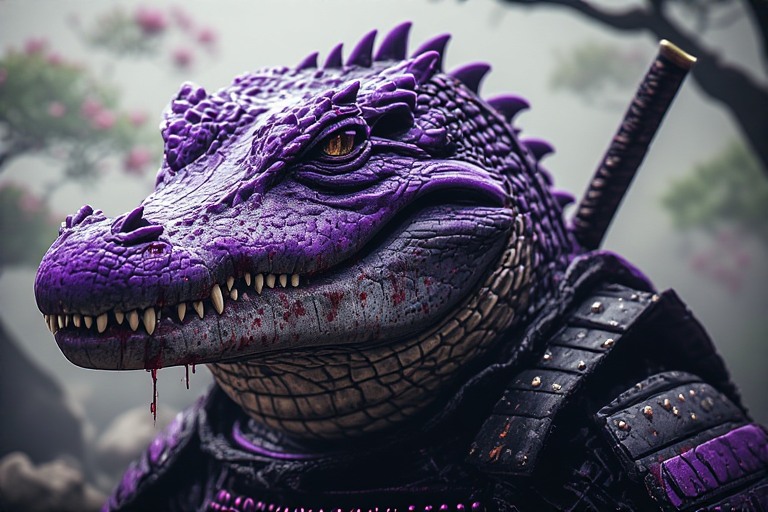 PURPLE CROC tweet media