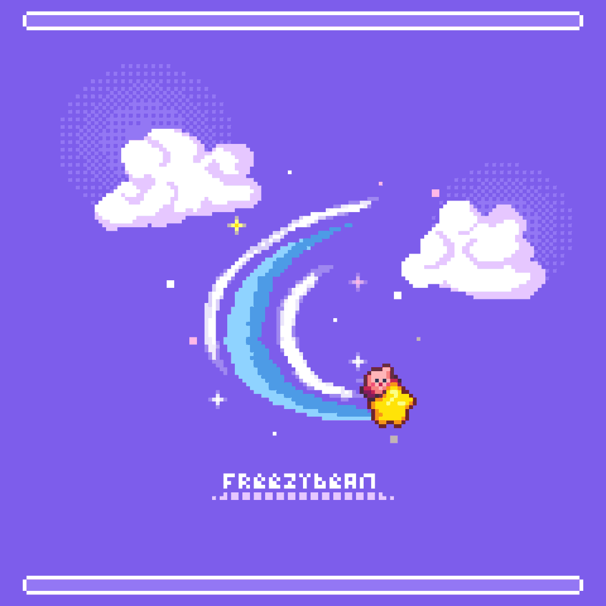 Freezy_Bean's tweet photo. 💫 <(˶ᵔᵕᵔ˶)> #pixelart #ドット絵 https://t.co/3J9bdFNq0u