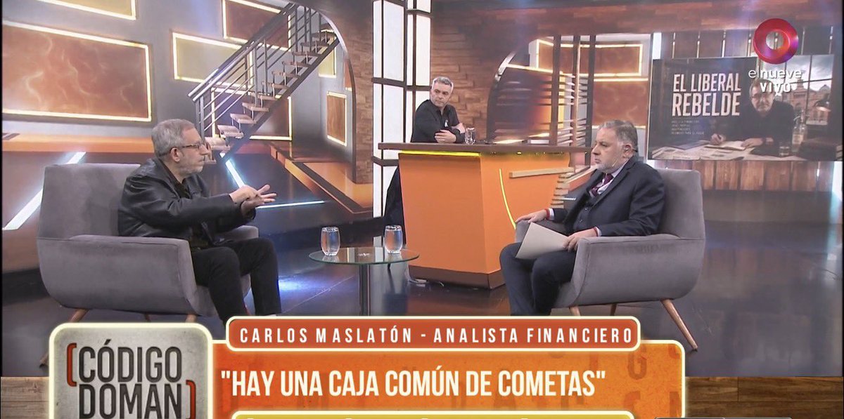 rating_politico's tweet photo. 📺 Pico de 1,8 puntos para #CodigoDoman @fabdoman se mantiene tercer en la TV abierta con @CarlosMaslaton y @EstebanPaulon https://t.co/D29i48hdHj