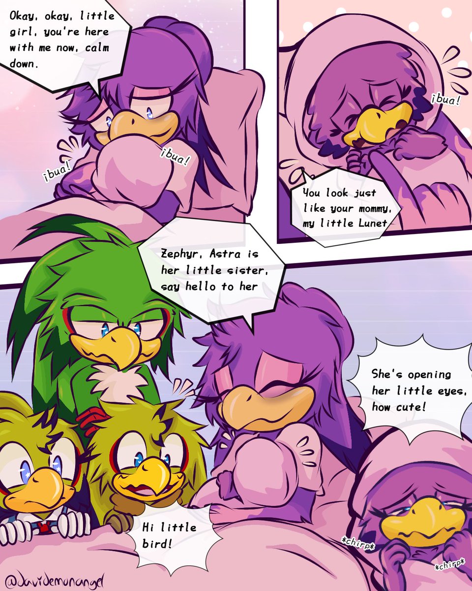 Stolen_peacock's tweet photo. She looks just like Mom ๐๐ฃ
#SonicTheHedgehog #JetTheHawk #WaveTheSwallow #jetave https://t.co/AqycmaDbbH