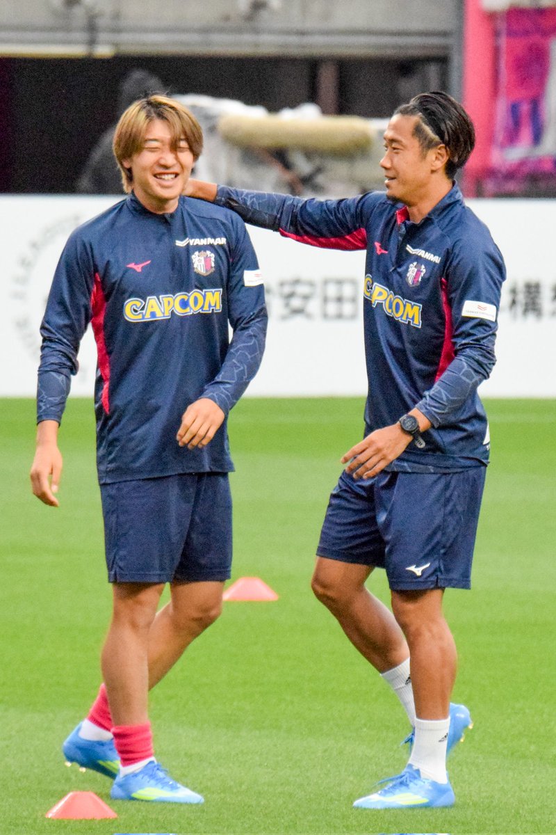 アップ前、スタジアム入ってきた時凄く楽しそうでした🤭 part1 #香川