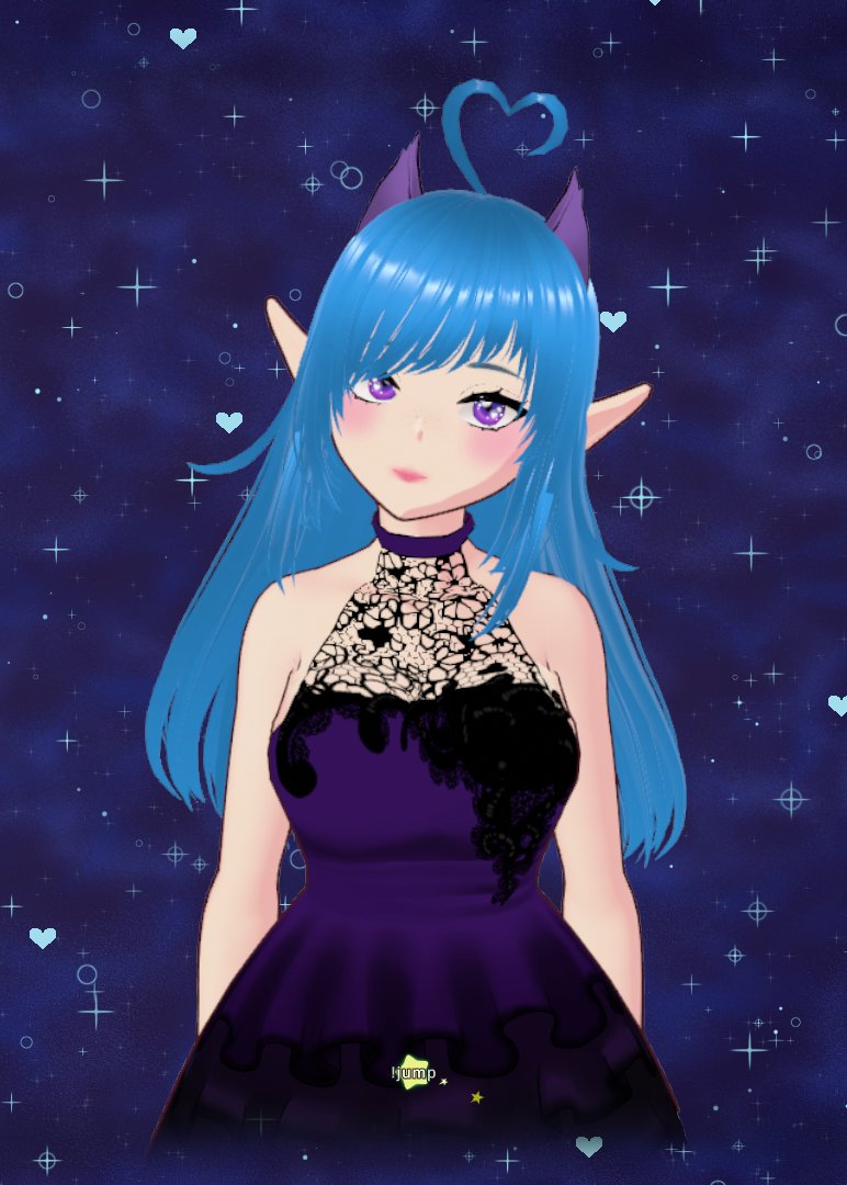 [Live Now On Twitch] O.o Anime girl transformation?!? I messed up my eyeliner 3 times today so I spent the last few hours redoing my Vtuber model haha. Come see Cookie 2.0 while I play some Overwatch comp! ♡