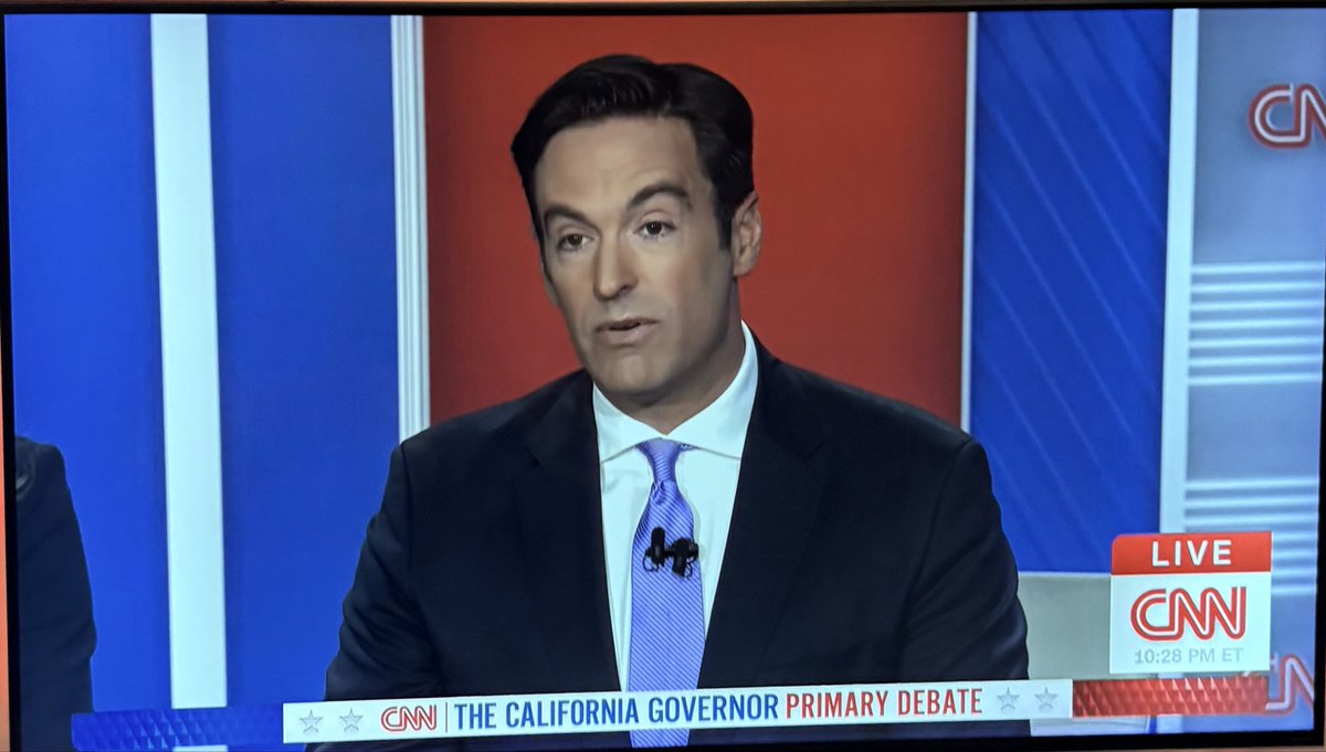 iamKeithMania's tweet photo. From just the 5 minutes that I’ve watched on @cnn about California’s Governors debate, i have to say that California is in big trouble if these candidates are the best that this great state has to offer. SMH 🤦🏾‍♂️ https://t.co/idttiD4x7o