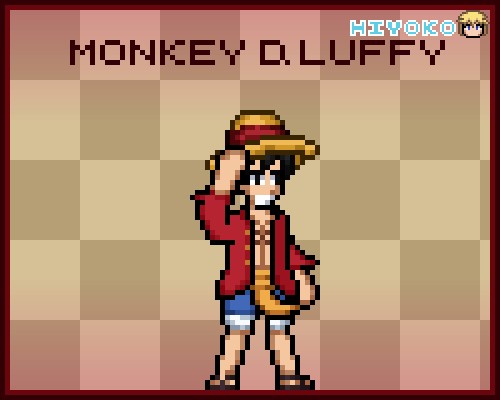 Fiu quién sube pixelart a estas horas, si soy yo XD

Como vi que era cumpleaños de Luffy dije en hacer mi primer pixelart de él, no sé que tal me salió x.x

#pixelart #onepiece #LUFFYbirthday2026