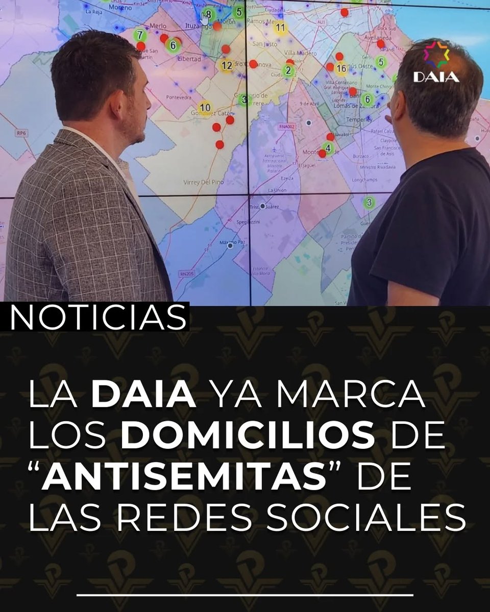 🚩🚩Esto cada día es más peligroso. Ya somos gobernado por la DAIA?  Ahora ellos se reúnen con Javier alonso para marcar a los supuestos antisemitas..🚩✡️💩💩💩💩💩