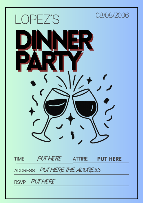 arbon_jay's tweet photo. Make your celebration unforgettable with this stylish party invitation card template. Easy to edit and perfect for any occasion, this design helps you create a personalized invite in just minutes. Check out my latest product: https://t.co/c15BzzqFa3 https://t.co/p9ermweVBN