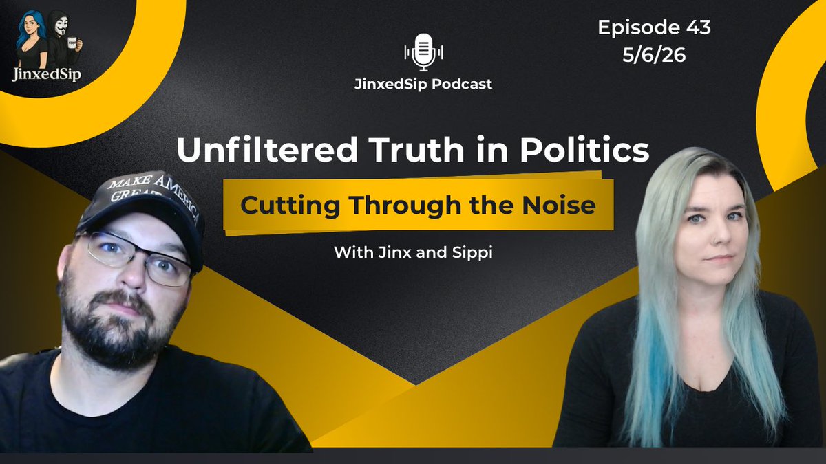 JinxedRealityX's tweet image. I can’t wait to talk about today’s primaries on the JinxedSip Podcast tomorrow night. Indiana RINOs and an Ohio landslide… Make sure you join us to voice your thoughts at 6 PM pacific!