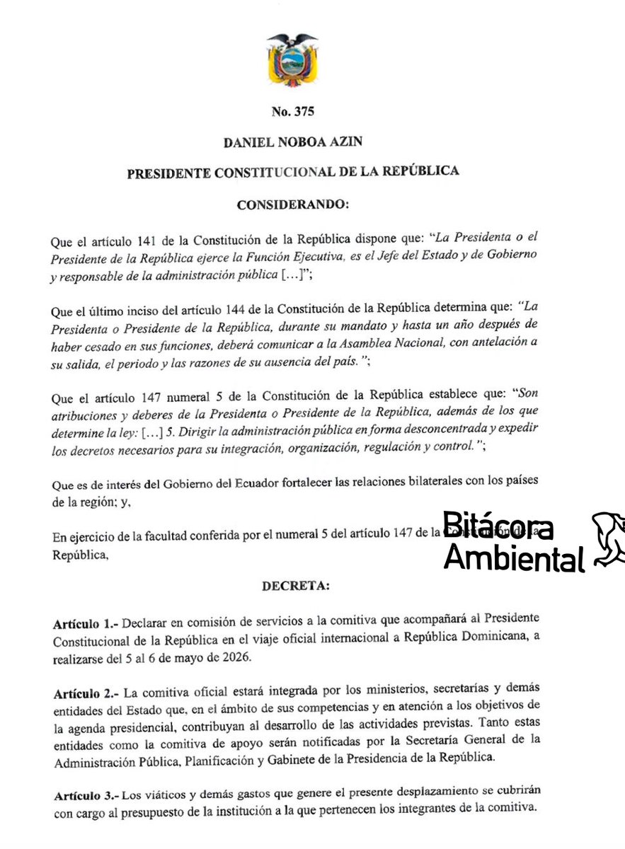 BitacoraAmbiental tweet media