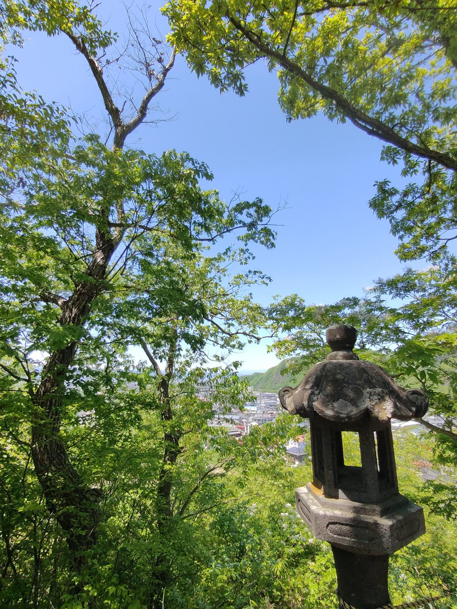 着いた。山形市 妙見堂。