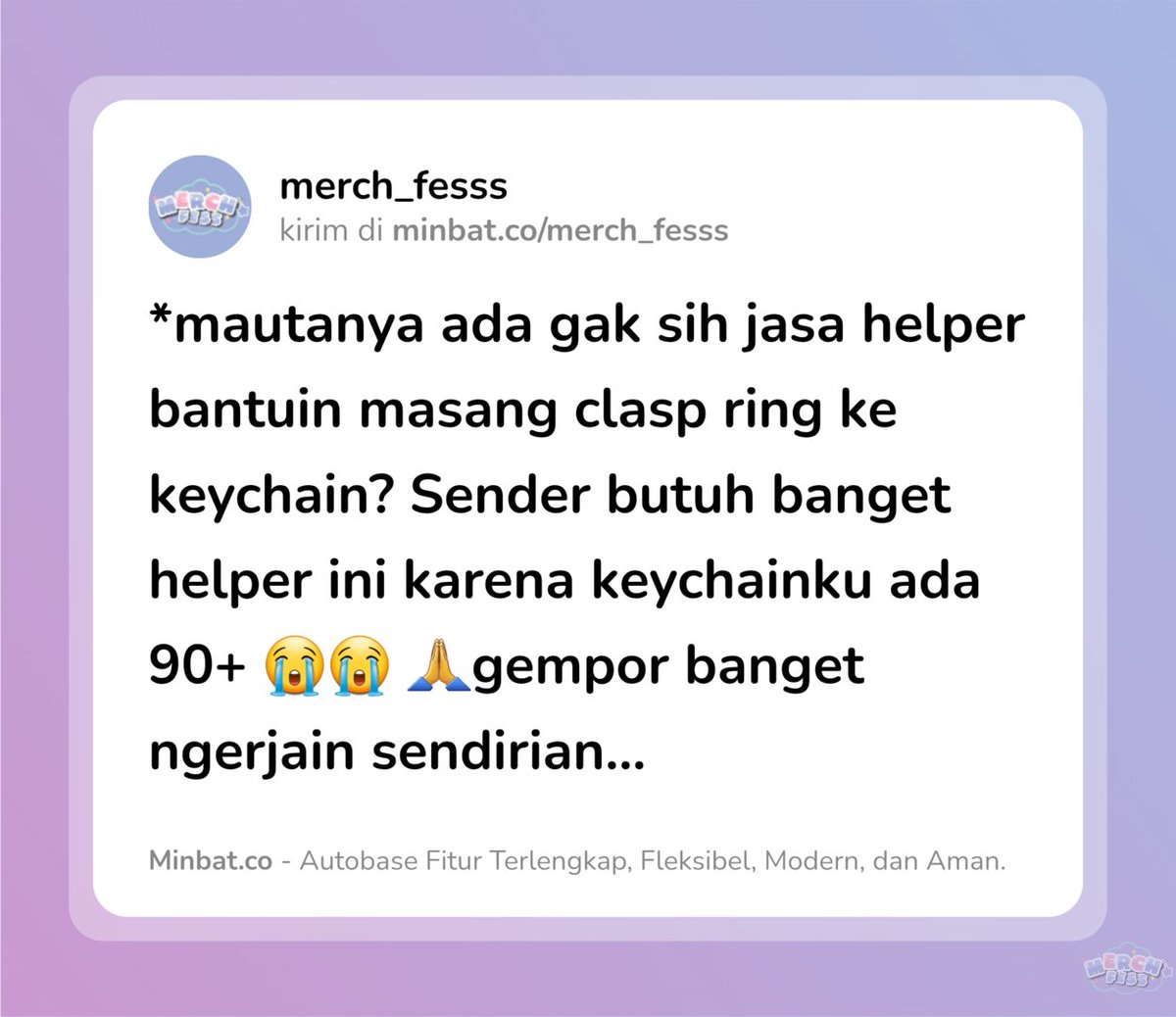 Merch Fess tweet media